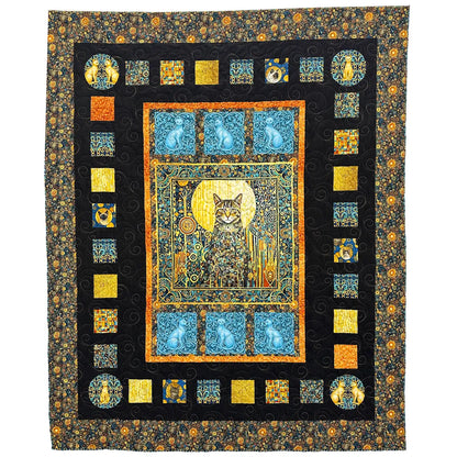 Cat Nouveau Quilt Kit