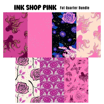 Ink Shop Pink Fat Quarter Bundle - PRESALE