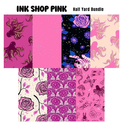 Ink Shop Pink Half Yard Bundle - PRESALE