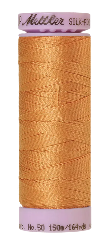 Mettler Cotton Silk Finish 50wt 150m Dried Apricot