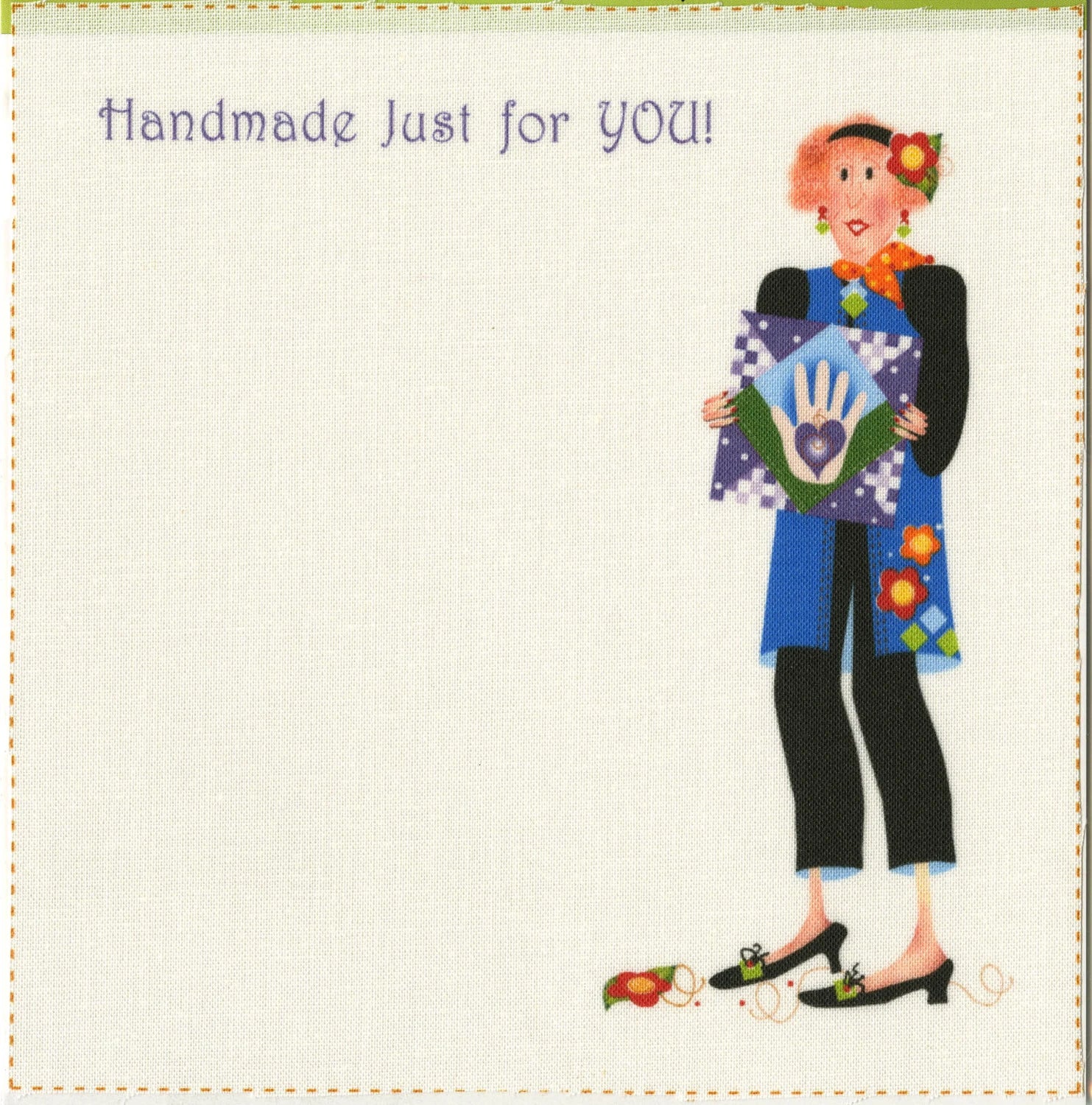 Quilting Charity Quilt Label 2 pack - quilting supply from Quilted Joy