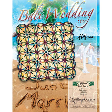 Bali Wedding Star Quilt Pattern
