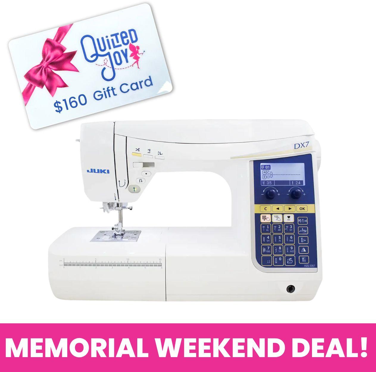 JUKI HZL-DX7 Sewing and Quilting Machine GC