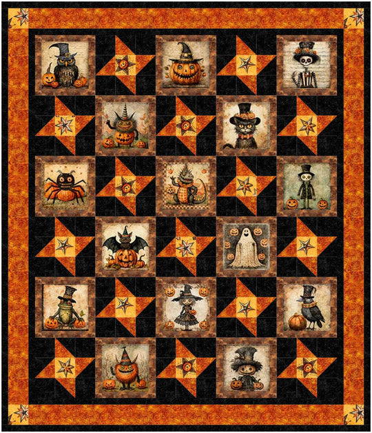 Jeepers Creepers Quilt Kit - PRESALE