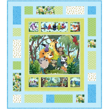 Jungle Friends Quilt Kit