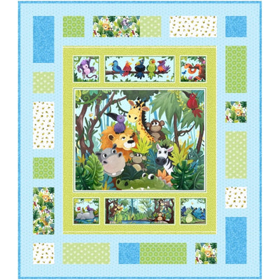 Jungle Friends Quilt Kit