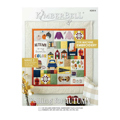 Kimberbell Falling for Autumn Quilt Book & CD Product Photo