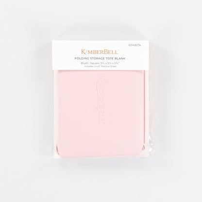 Kimberbell Folding Storage Tote Blush
