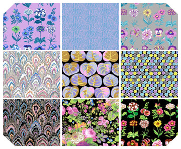 Contrast February 2025 Kaffe Fassett Collective  Fat Quarter Bundle