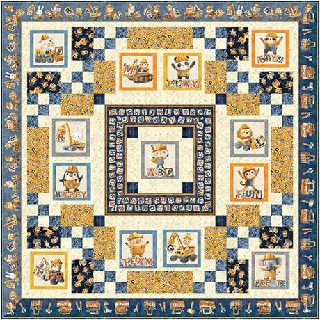 Little Builders Quilt Kit