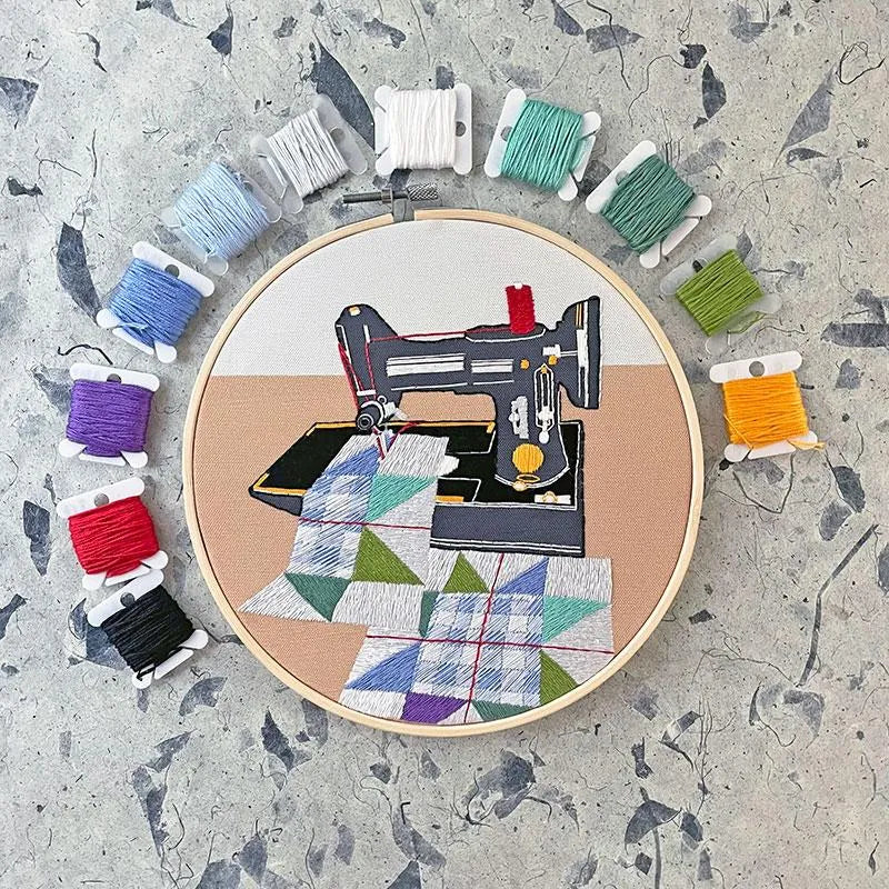 Sewing Machine Embroidery Kit