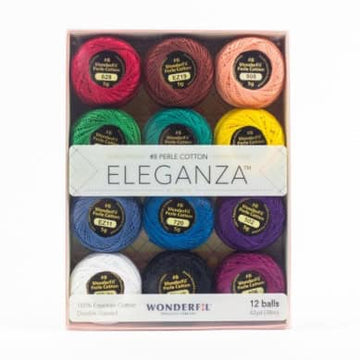 Kaleidoscope Wonderfil Eleganza Perle Cotton Bundle - coordinating quilt fabric bundle