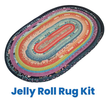 Jelly Roll Rug Kit - quilting supply from Quilted Joy