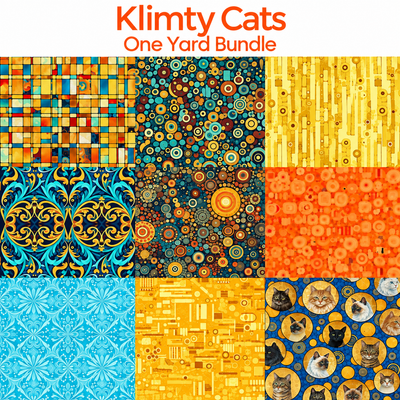 Klimty Cats One Yard Bundle