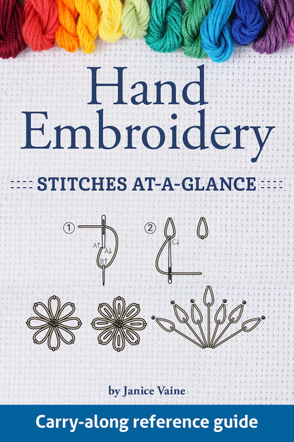 Hand Embroidery Stitches At-A-Glance - image 1 - quilting supply from Quilted Joy