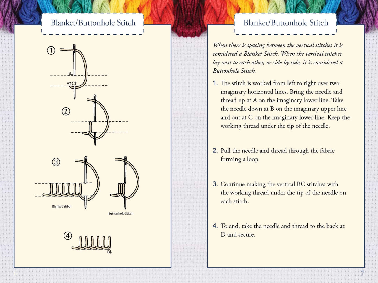 Hand Embroidery Stitches At-A-Glance - image 5 - quilting supply from Quilted Joy