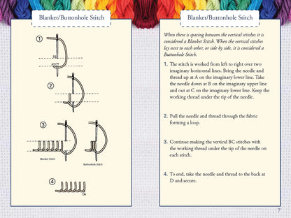 Hand Embroidery Stitches At-A-Glance - image 5 - quilting supply from Quilted Joy