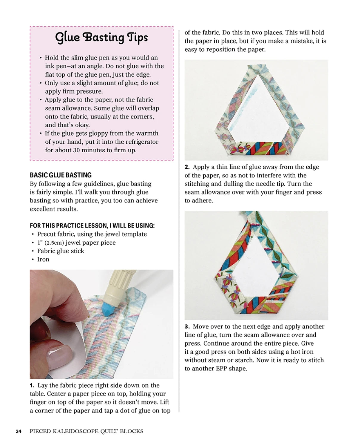 Pieced Kaleidoscope Quilt Blocks Book