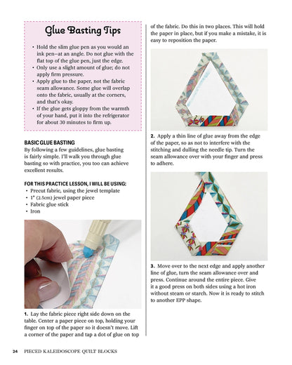 Pieced Kaleidoscope Quilt Blocks Book