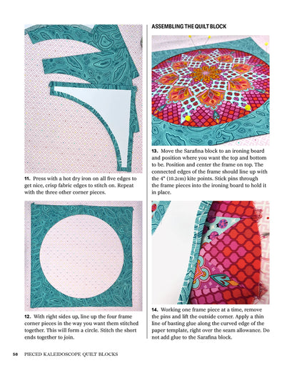 Pieced Kaleidoscope Quilt Blocks Book