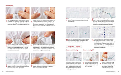 Modern Sashiko: 26 Mixed-Style Sashiko Projects for Everyday Items - image 6 - quilting supply from Quilted Joy