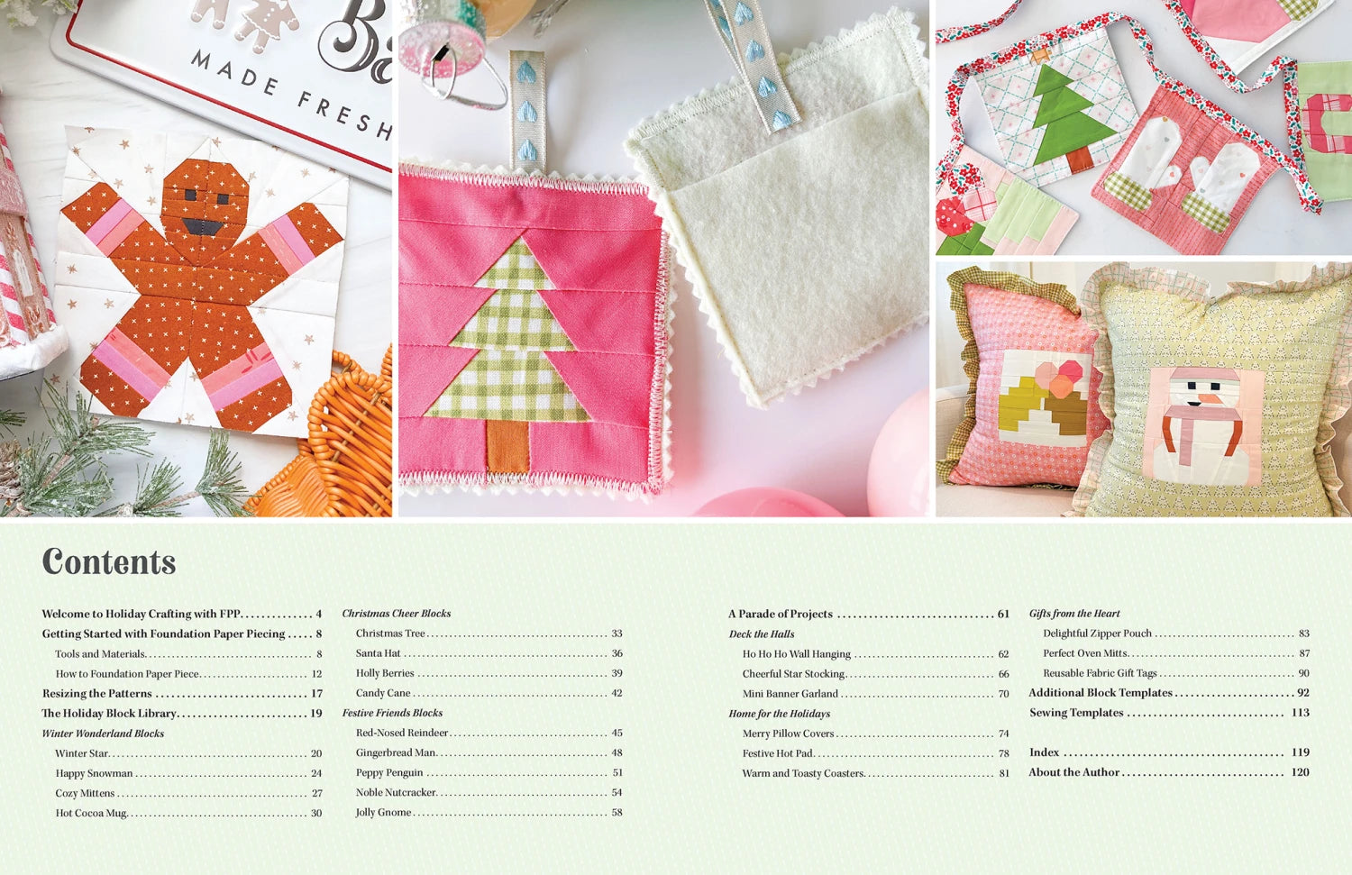 Wonderful World of Paper-Pieced Quilt Blocks for Christmas
