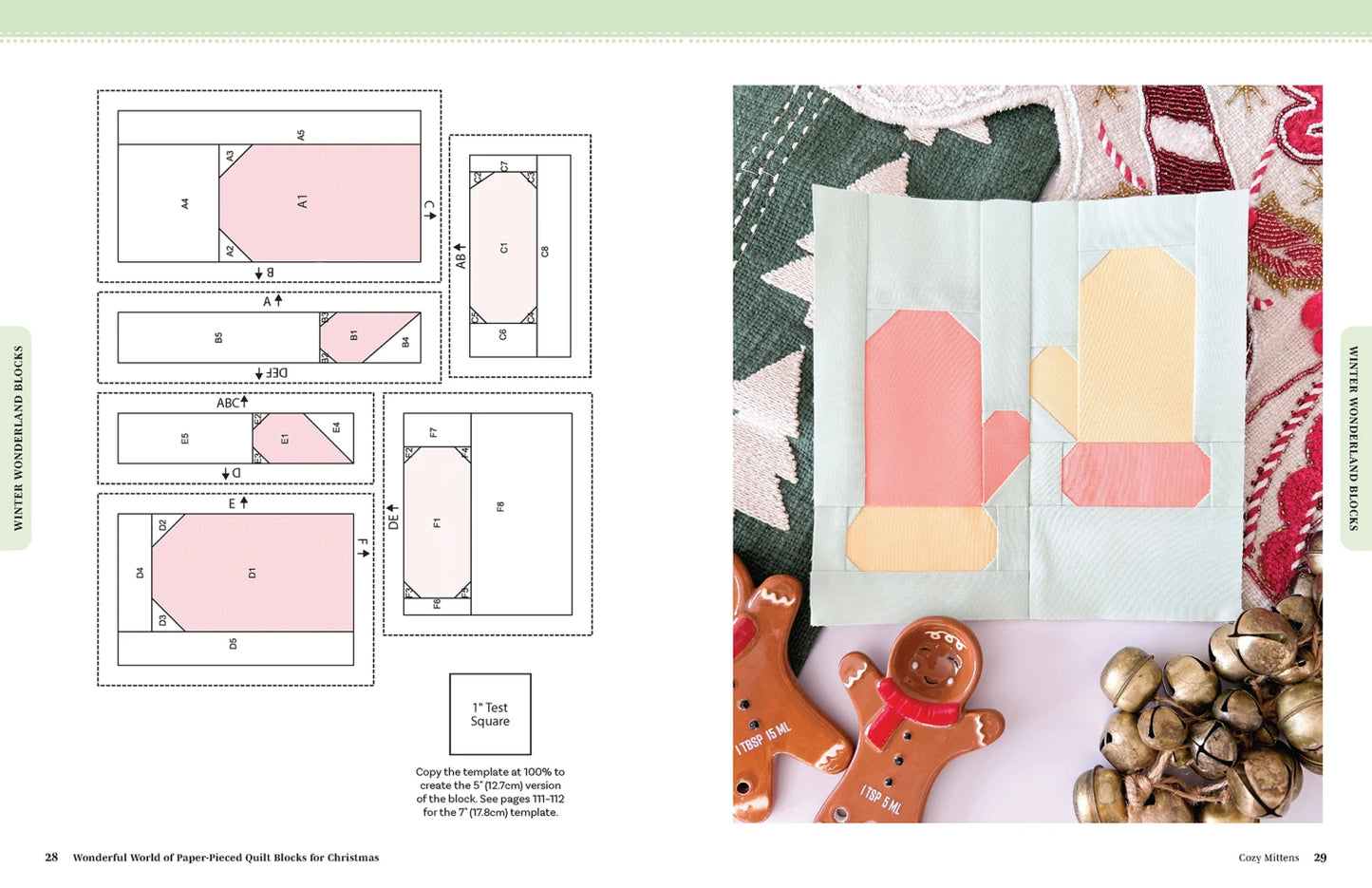 Wonderful World of Paper-Pieced Quilt Blocks for Christmas