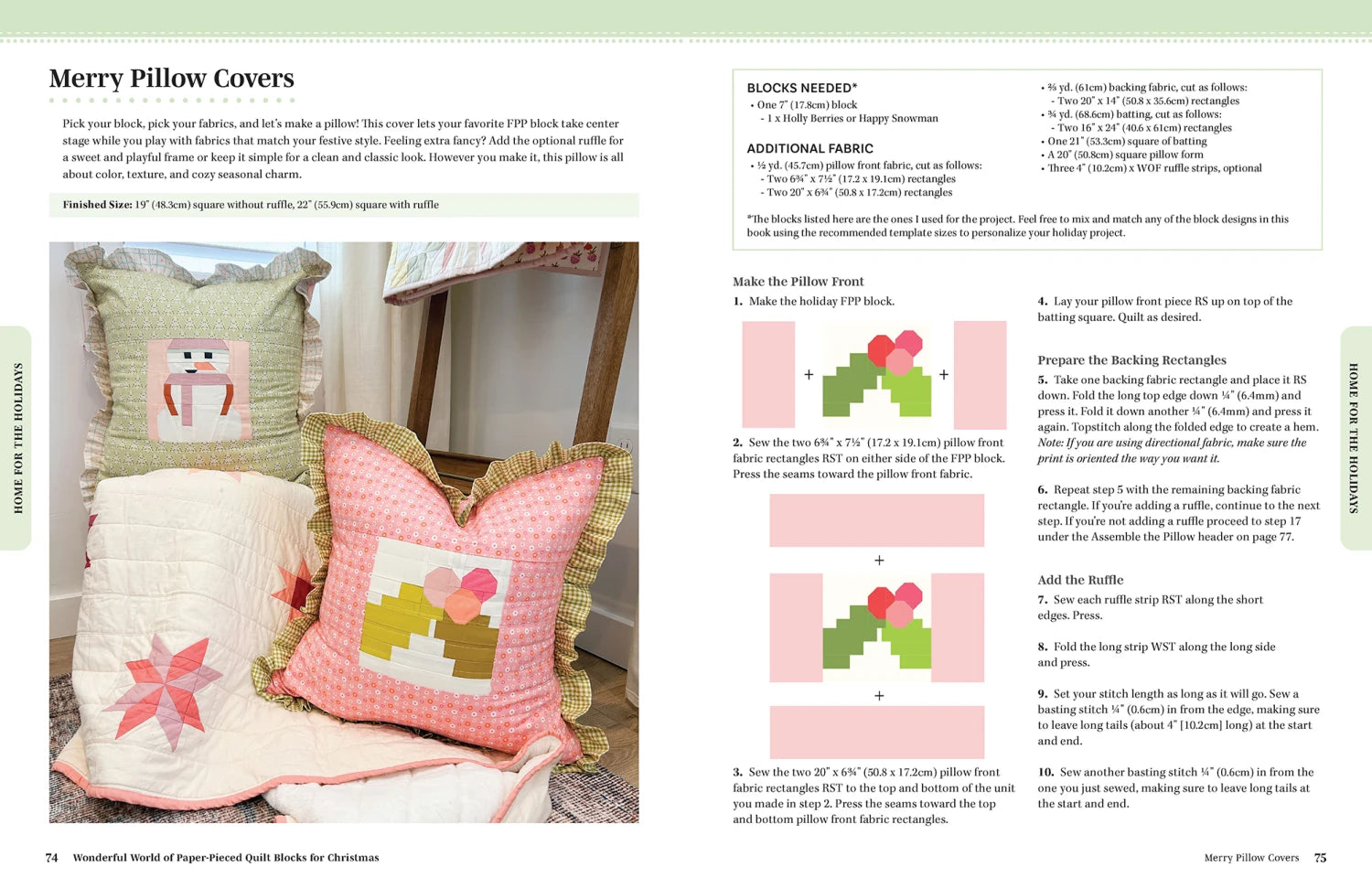 Wonderful World of Paper-Pieced Quilt Blocks for Christmas
