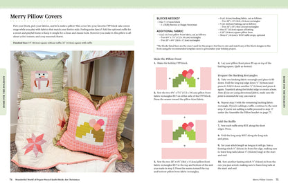 Wonderful World of Paper-Pieced Quilt Blocks for Christmas