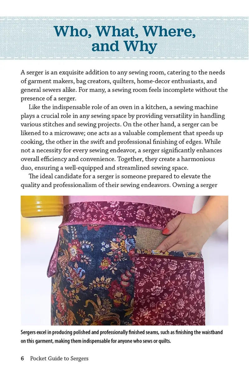 Pocket Guide to Sergers