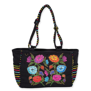 Vigne et Fleurs Shoulder Tote