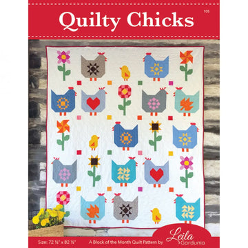 Quilty Chicks Block of the Month Pattern