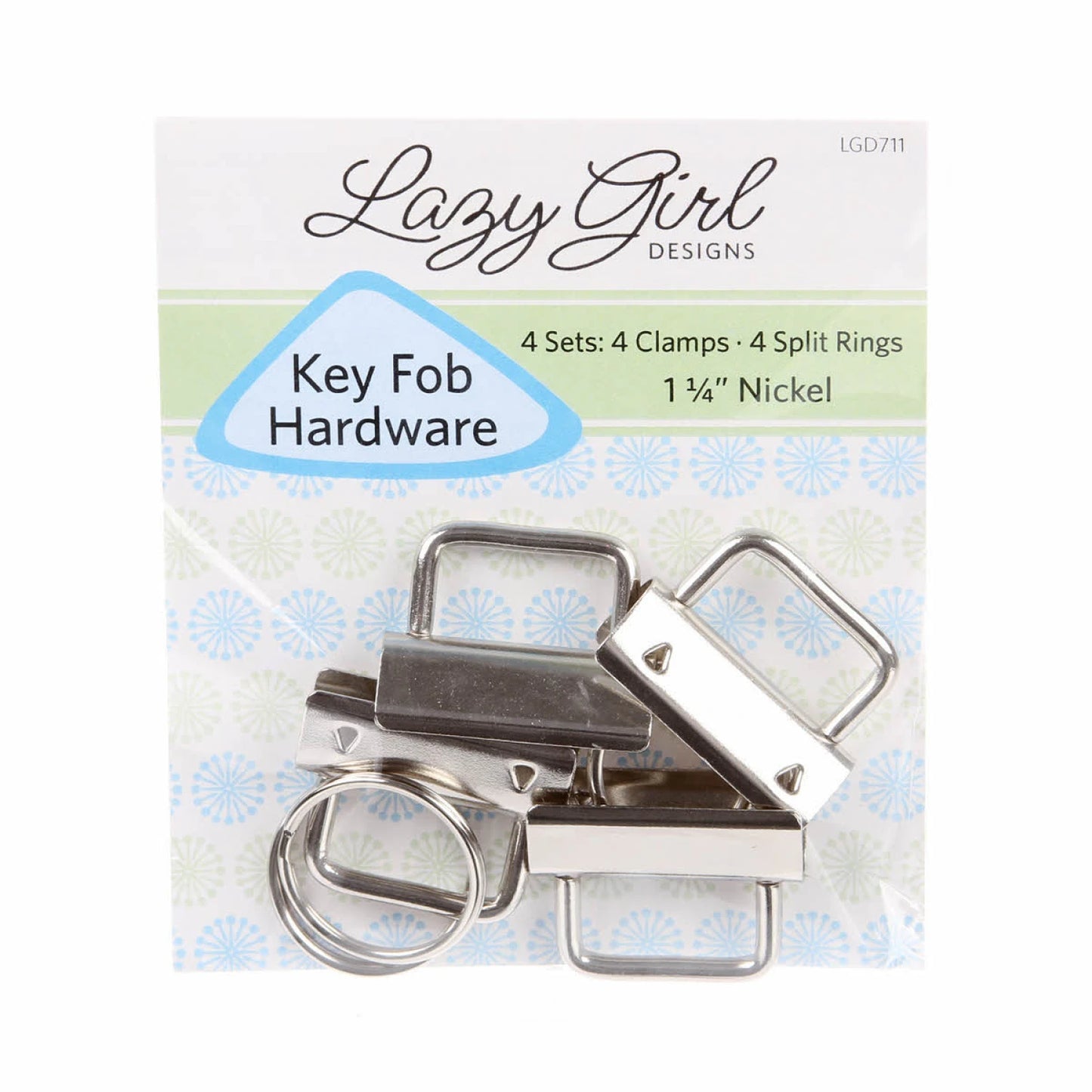 Key Fob hardware refill metal hardware components view