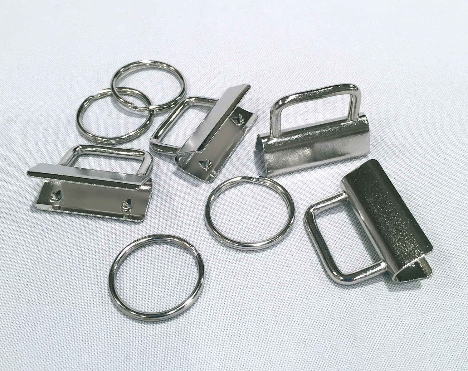 Key Fob hardware set components and dimensions reference