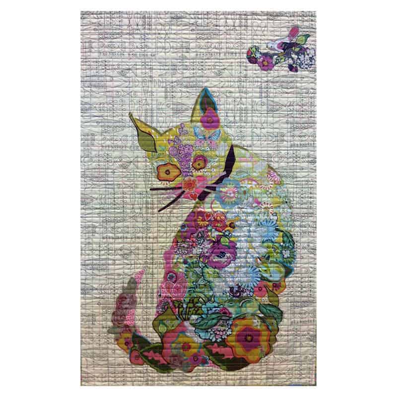 Purrfect Cat Collage Pattern