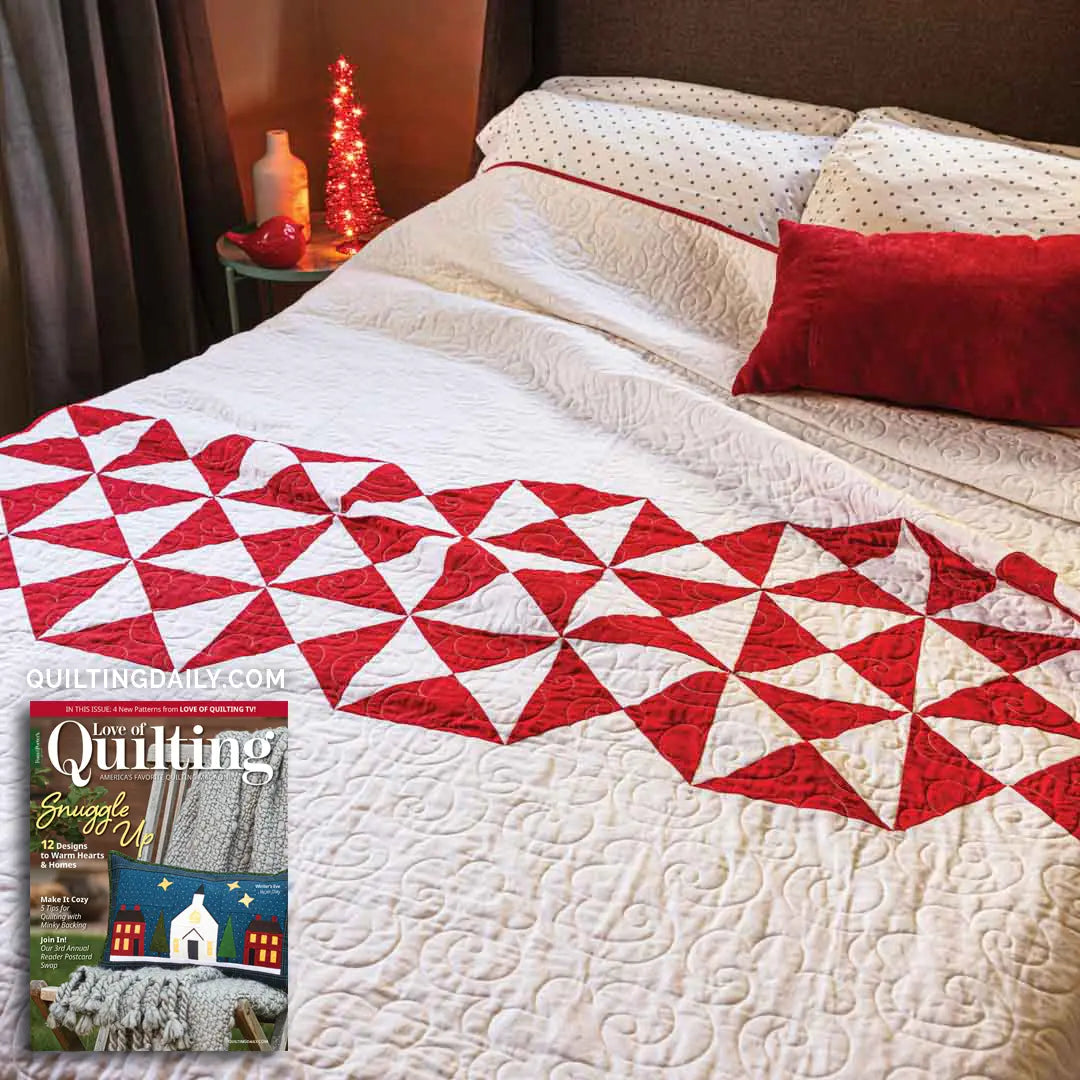 Love of Quilting Comfy Cozy Christmas Quilt Kit