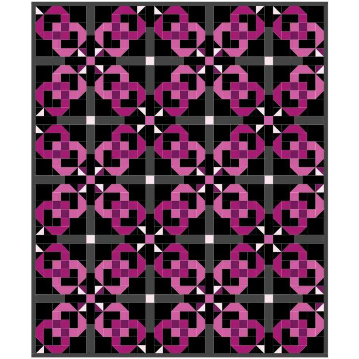 Love of Quilting Raspberry Jam quilt kit fabric bundle and pattern