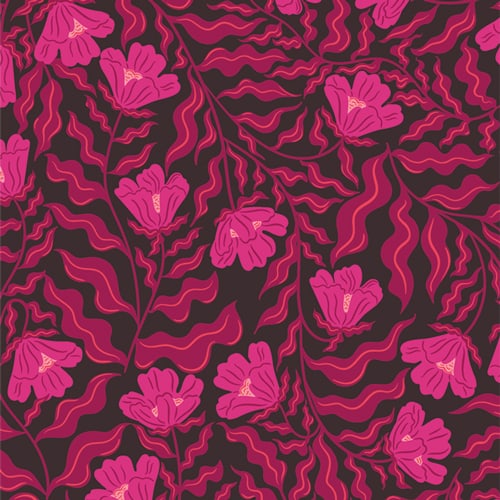 Love Struck Cupid's Garden Fond Fabric Yardage