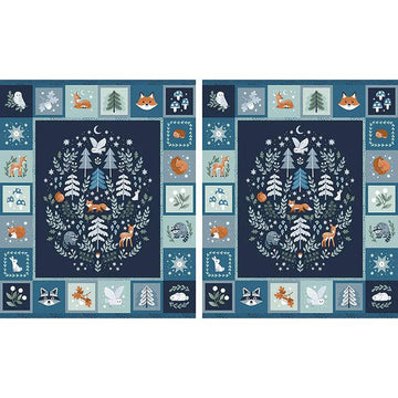Twilight Creatures Double Lush Velvet Set of TWO 36" Panels