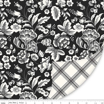 58" Midnight Meadow Double Lush Velvet Fabric - quilting supply from Quilted Joy