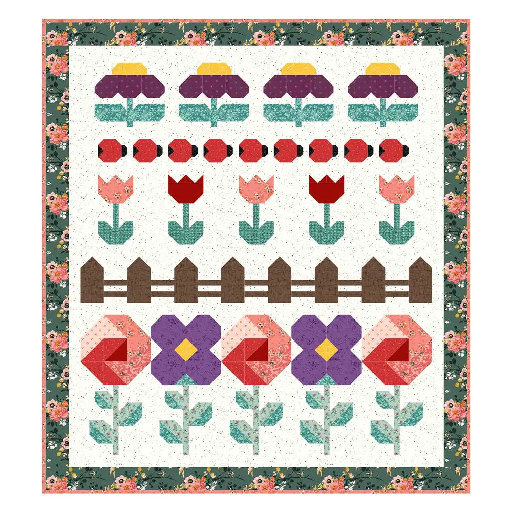 Ladybug Petal Party Quilt