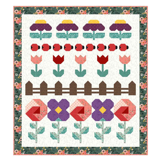 Ladybug Petal Party Quilt