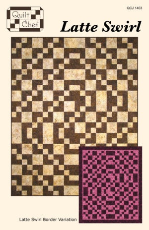 Latte Swirl Quilt Pattern