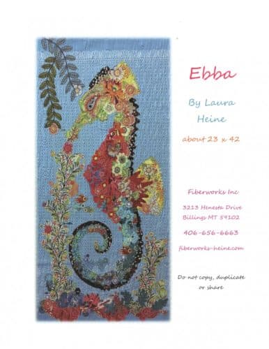 Ebba Seahorse Collage Pattern