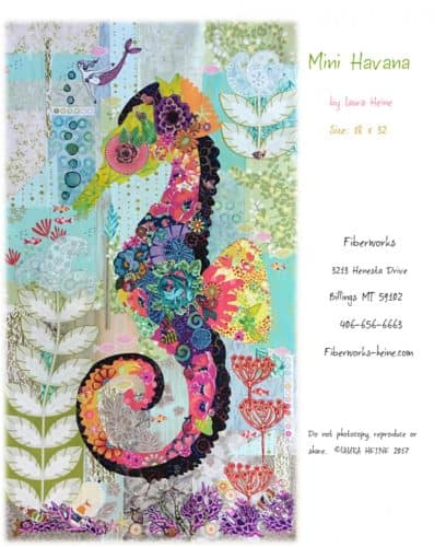 Mini Havana Seahorse Collage Pattern