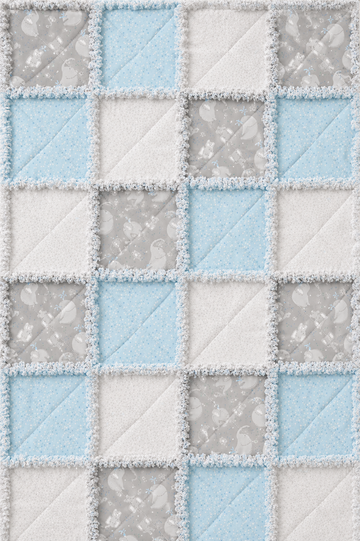 Little Peanut Rag Quilt Kit