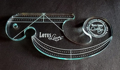 Lotus Lines Applique Aid Ruler