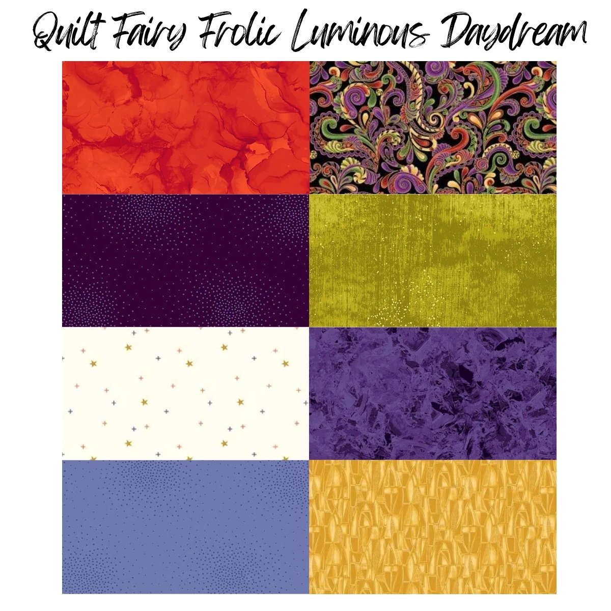 Quilt Fairy Frolic Luminous Daydream Quilt Kit - PRESALE
