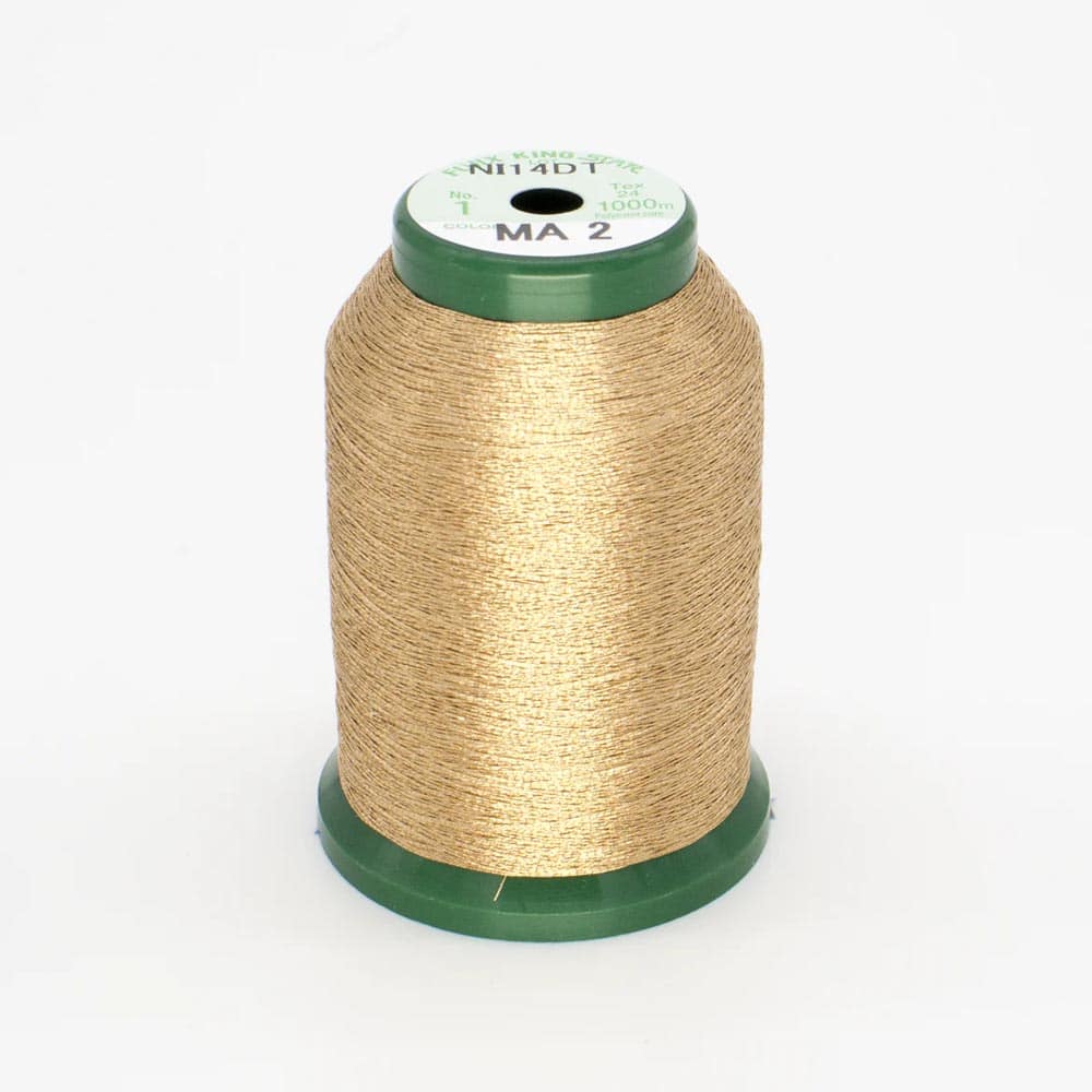 KingStar Thread Metallic Copper MA2 - 1000 meters