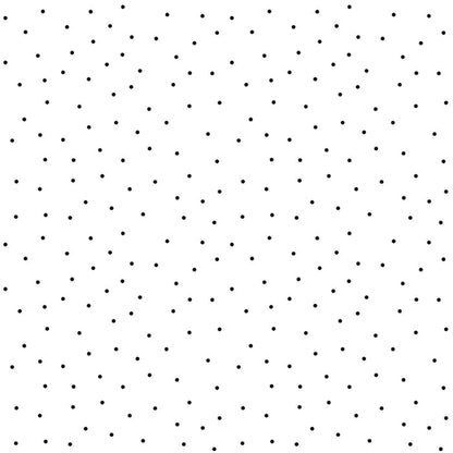 Kimberbell Basics - Tiny Dots White on White Fabric Yardage